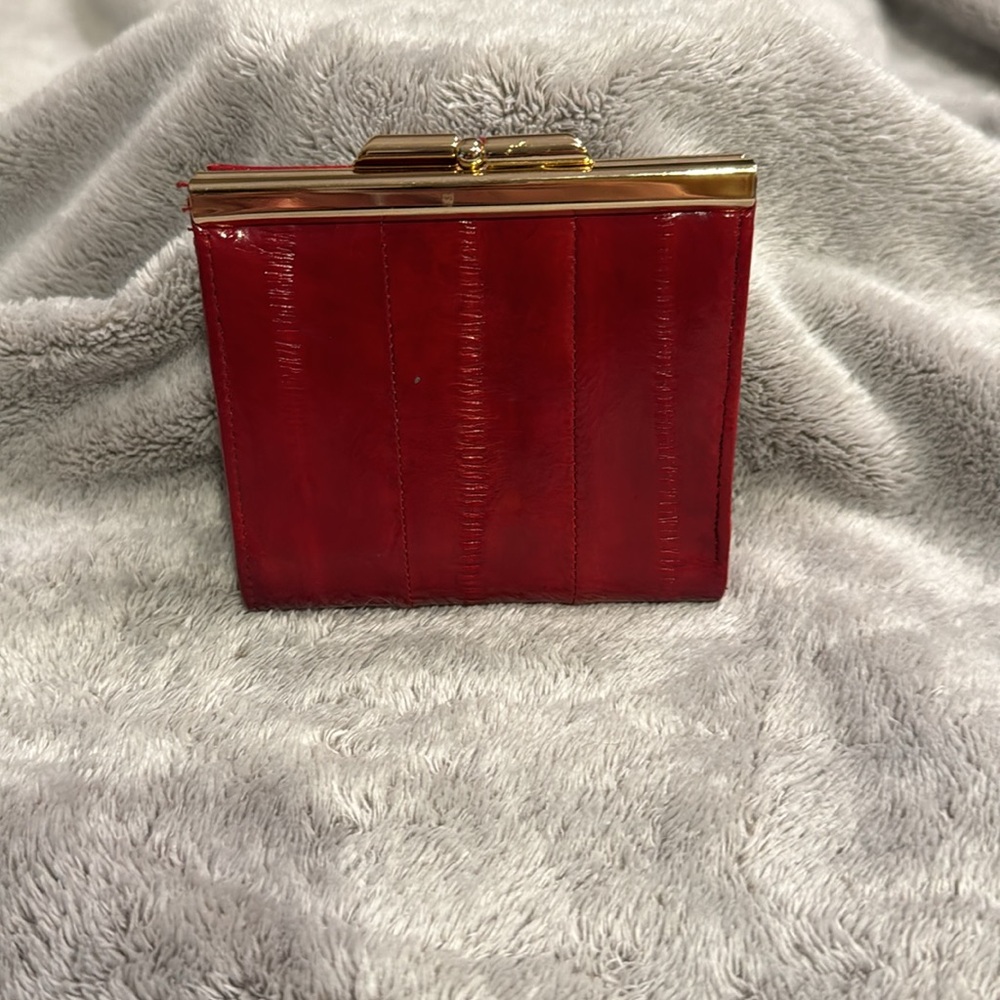 Eel skin wallet - Picture 2 of 7